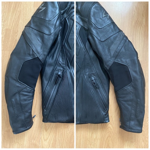 Scorpion Exo Skeletal Protection Get Stung Leather Motorcycle Jacket Liner XL - Picture 4 of 16